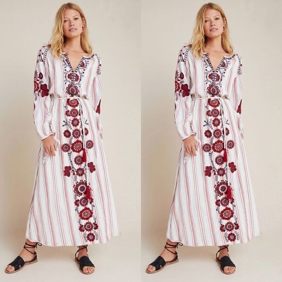 ANTIK BATIK Camilla Embroidered Maxi Dress - Picture 1 of 3